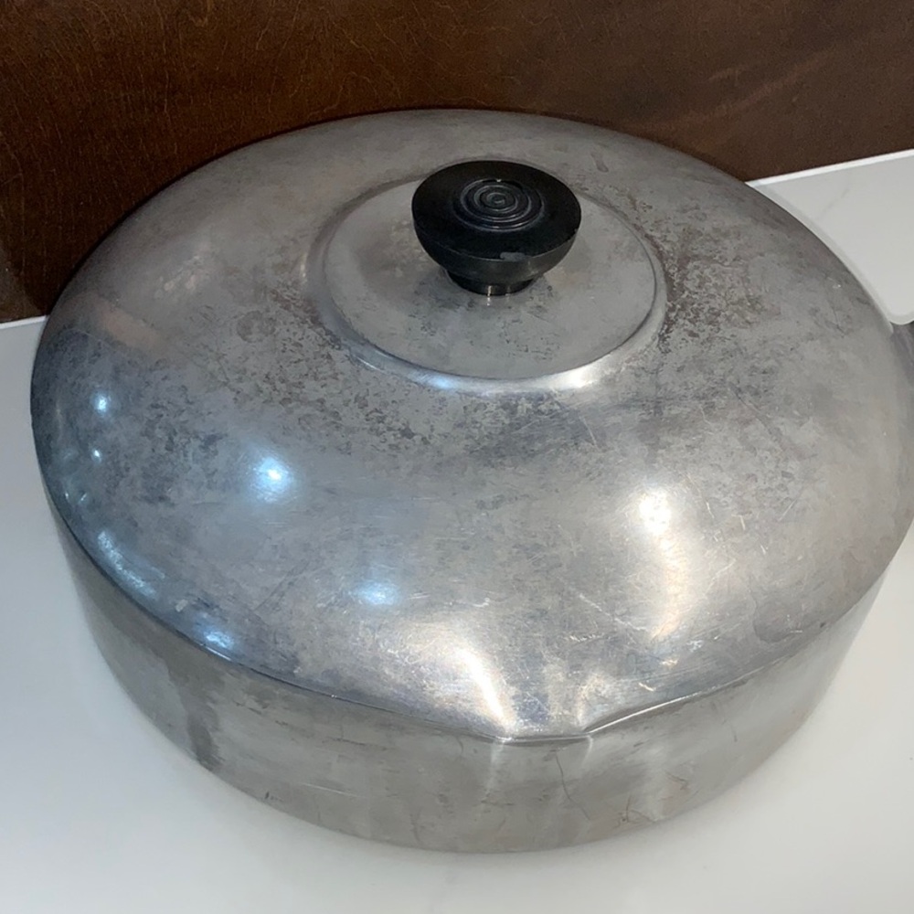 Wagner Ware Magnalite Deep Chicken Fryer Skillet With Lid 4569P Sydney O Vintage - Picture 2 of 9